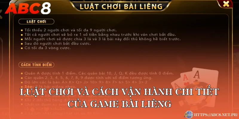 Luật chơi và cách vận hành chi tiết của game bài Liêng